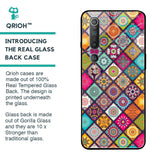 Multicolor Mandala Glass Case for Xiaomi Mi 10