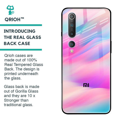 Colorful Waves Glass case for Xiaomi Mi 10