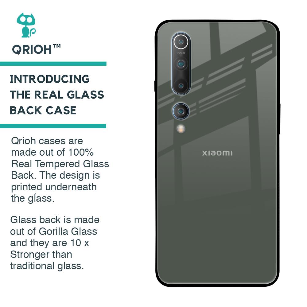 Charcoal Glass Case for Xiaomi Mi 10