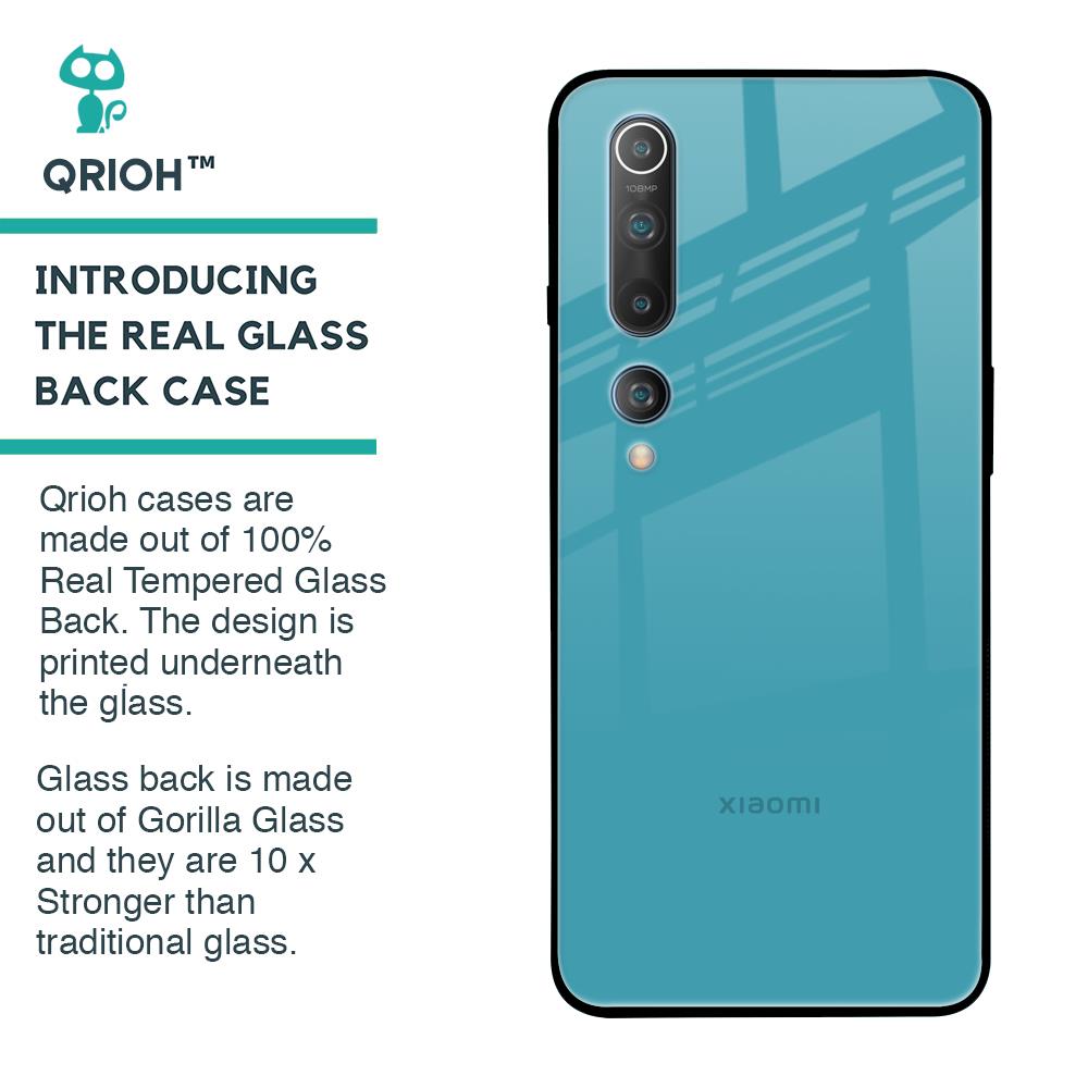 Oceanic Turquiose Glass Case for Xiaomi Mi 10