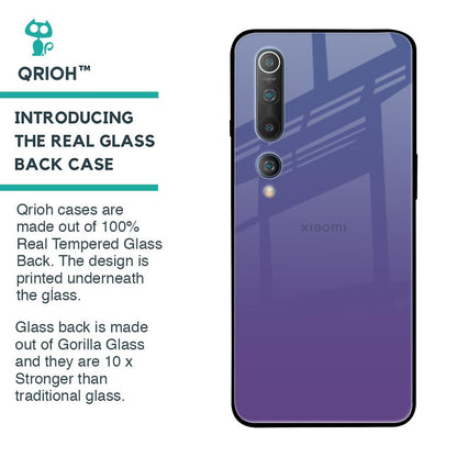 Indigo Pastel Glass Case For Xiaomi Mi 10