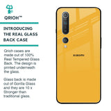 Fluorescent Yellow Glass case for Xiaomi Mi 10