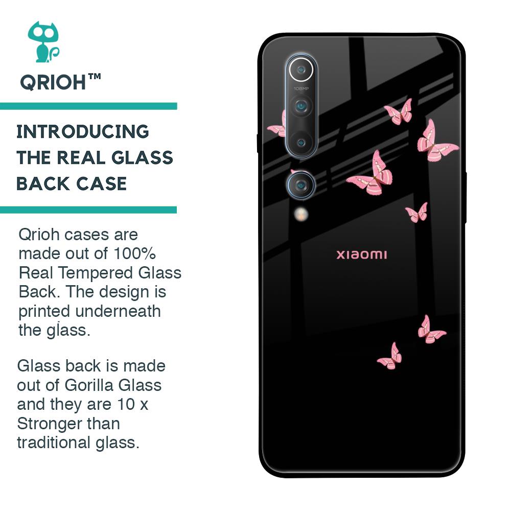 Fly Butterfly Glass Case for Xiaomi Mi 10