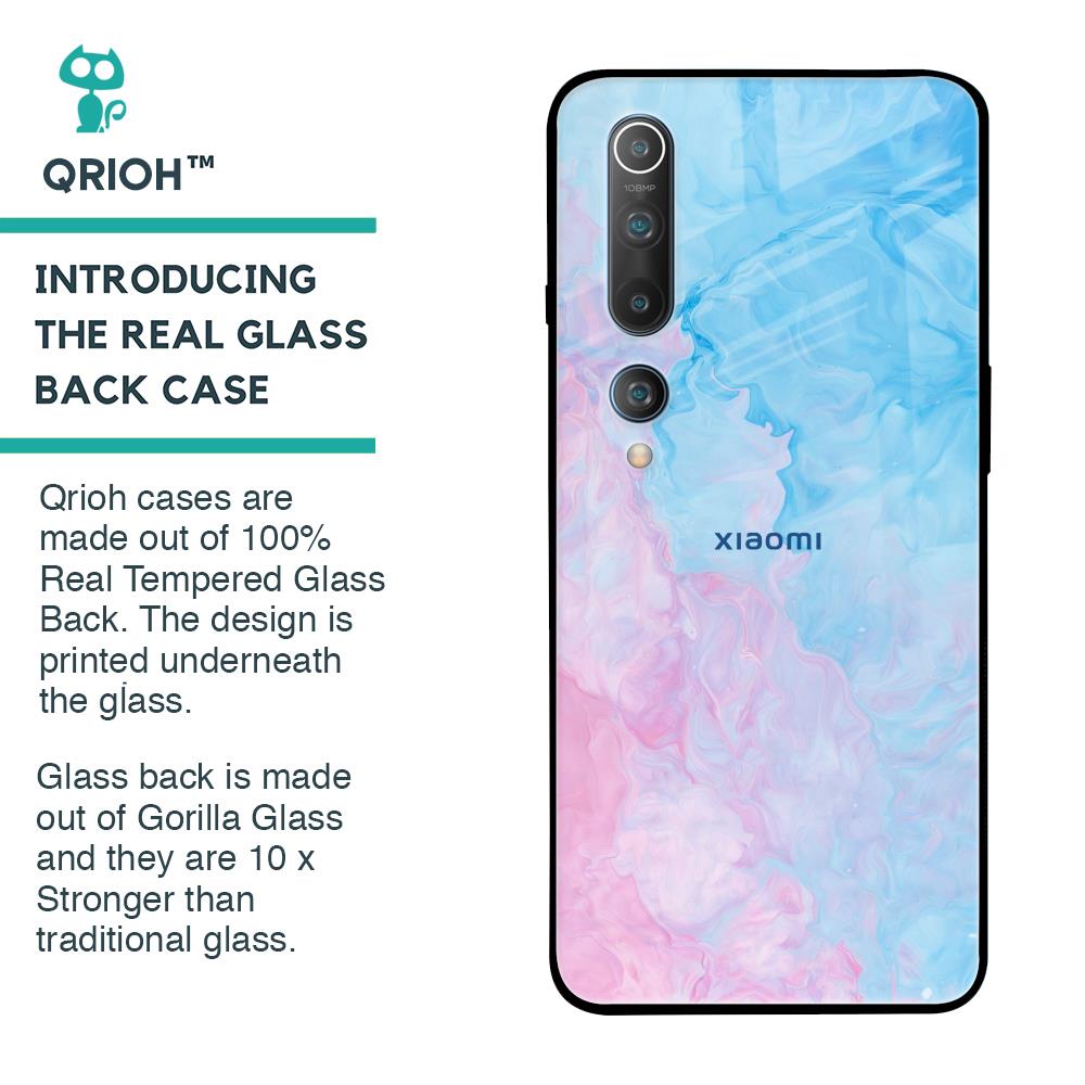 Mixed Watercolor Glass Case for Xiaomi Mi 10