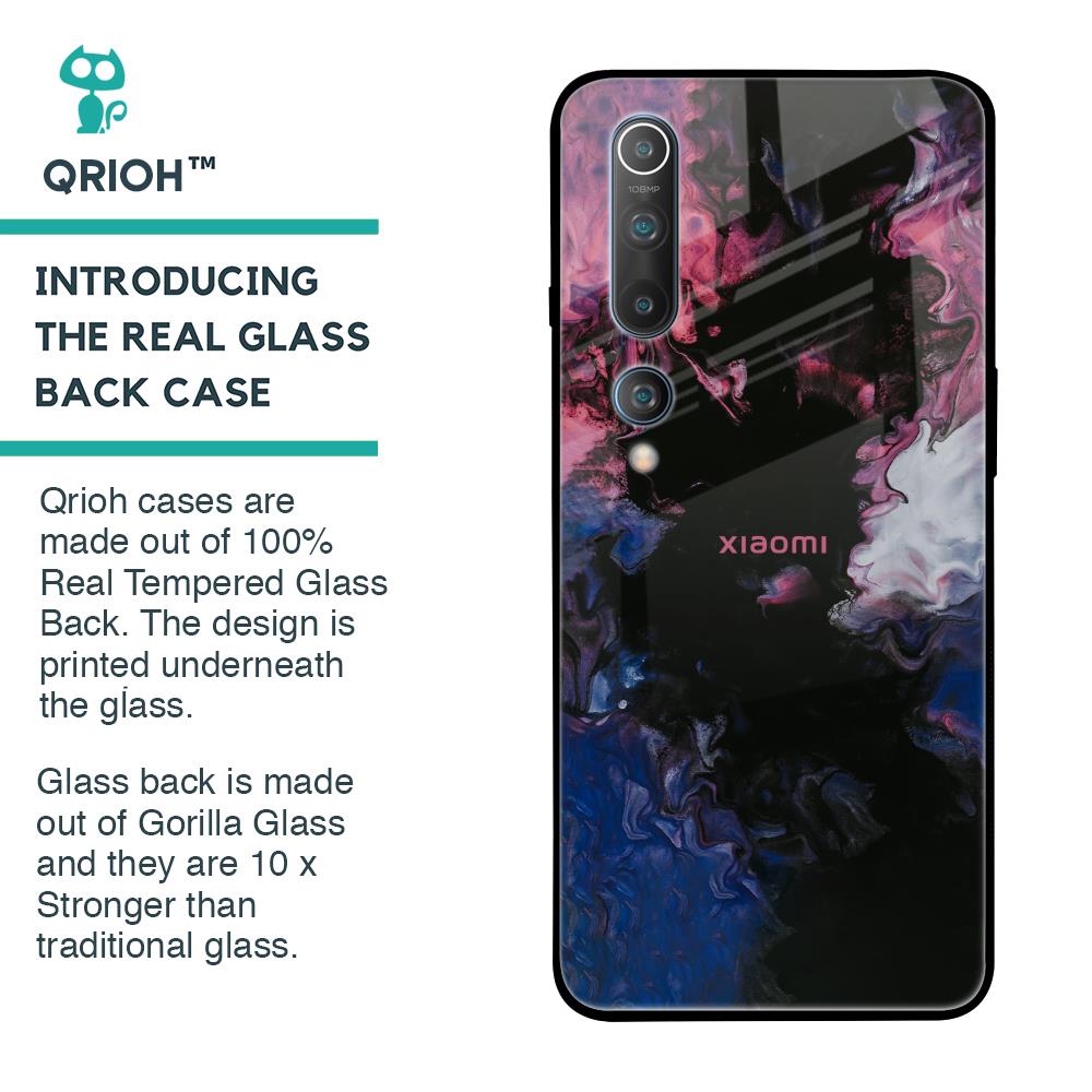 Smudge Brush Glass case for Xiaomi Mi 10