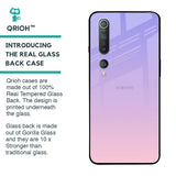 Lavender Gradient Glass Case for Xiaomi Mi 10