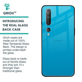 Blue Aqua Glass Case for Xiaomi Mi 10