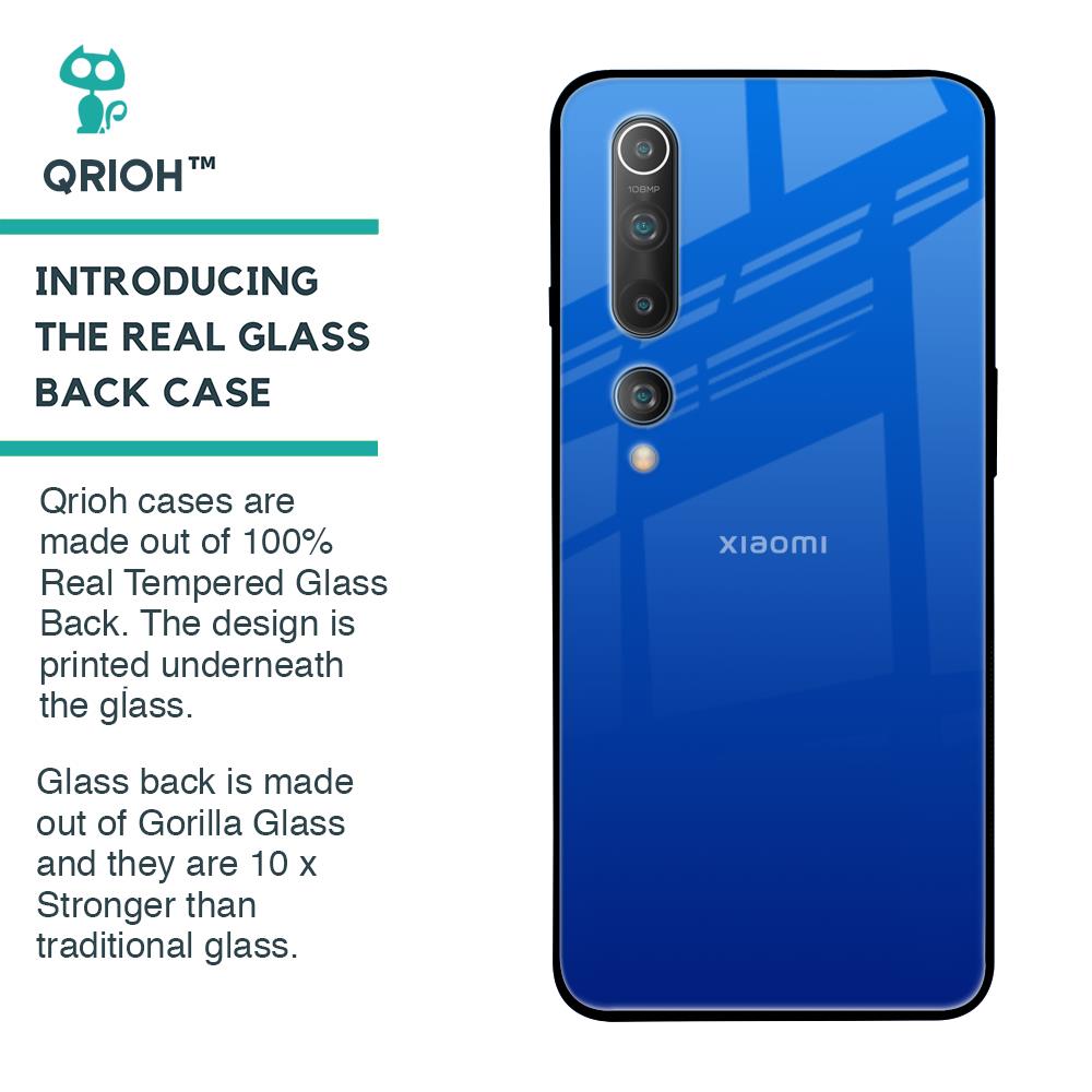 Egyptian Blue Glass Case for Xiaomi Mi 10