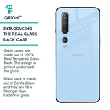 Pastel Sky Blue Glass Case for Xiaomi Mi 10