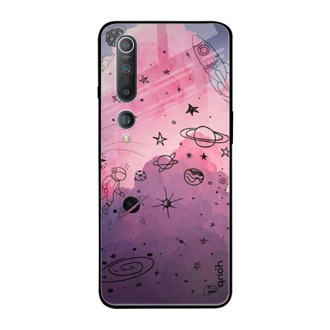 Space Doodles Xiaomi Mi 10 Pro Glass Back Cover Online