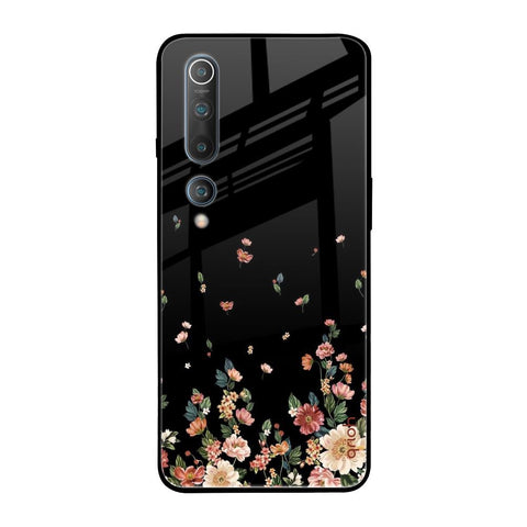 Floating Floral Print Xiaomi Mi 10 Pro Glass Back Cover Online