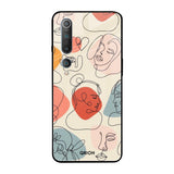 Abstract Faces Mi 10 Pro Glass Cases & Covers Online