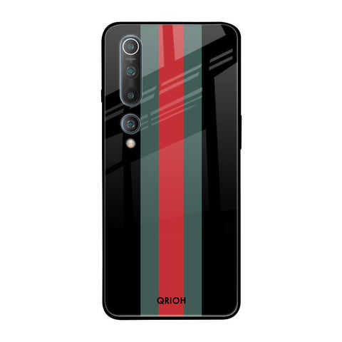 Vertical Stripes Xiaomi Mi 10 Pro Glass Back Cover Online