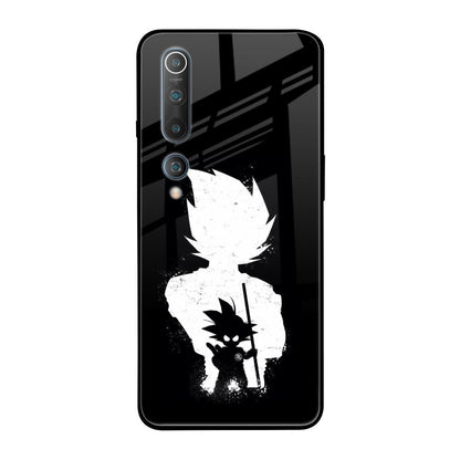 Monochrome Goku Xiaomi Mi 10 Pro Glass Back Cover Online