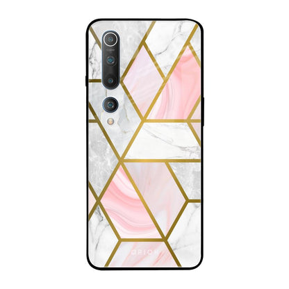 Geometrical Marble Xiaomi Mi 10 Pro Glass Back Cover Online