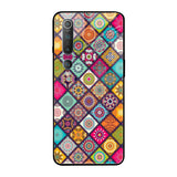 Multicolor Mandala Xiaomi Mi 10 Pro Glass Back Cover Online