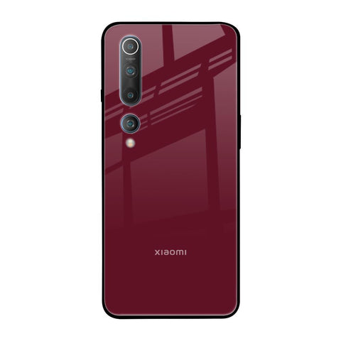 Classic Burgundy Xiaomi Mi 10 Pro Glass Back Cover Online