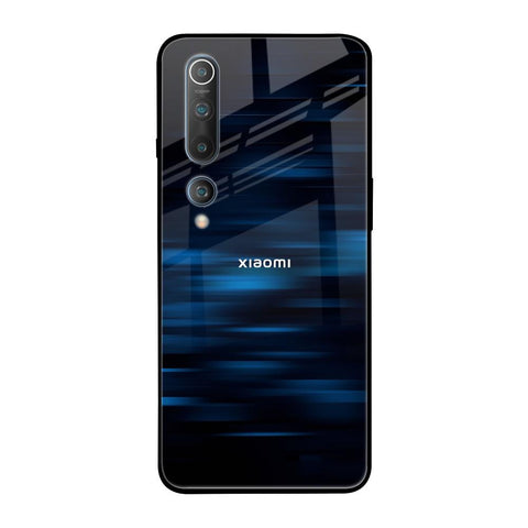 Blue Rough Abstract Xiaomi Mi 10 Pro Glass Back Cover Online