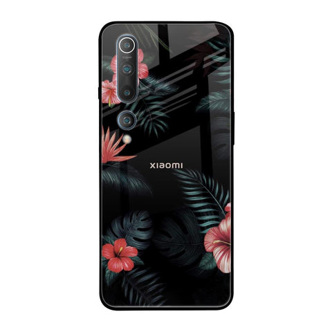 Tropical Art Flower Xiaomi Mi 10 Pro Glass Back Cover Online