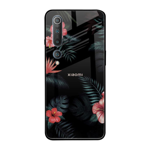 Tropical Art Flower Xiaomi Mi 10 Pro Glass Back Cover Online