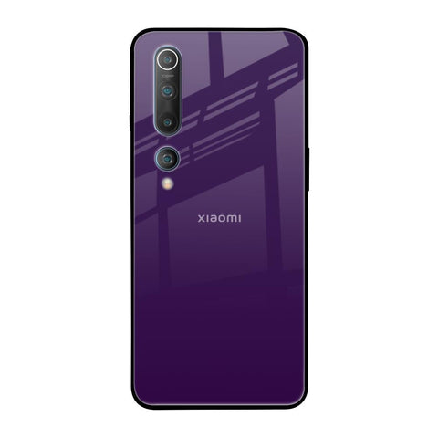 Dark Purple Xiaomi Mi 10 Pro Glass Back Cover Online