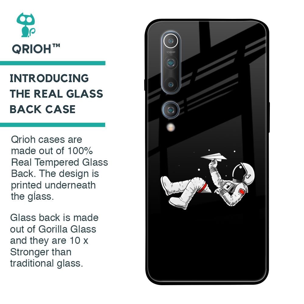 Space Traveller Glass Case for Xiaomi Mi 10 Pro