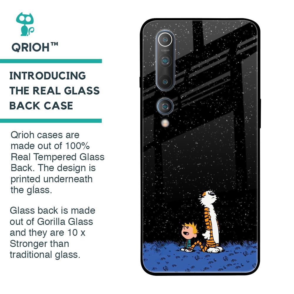 Night Sky Star Glass Case for Xiaomi Mi 10 Pro