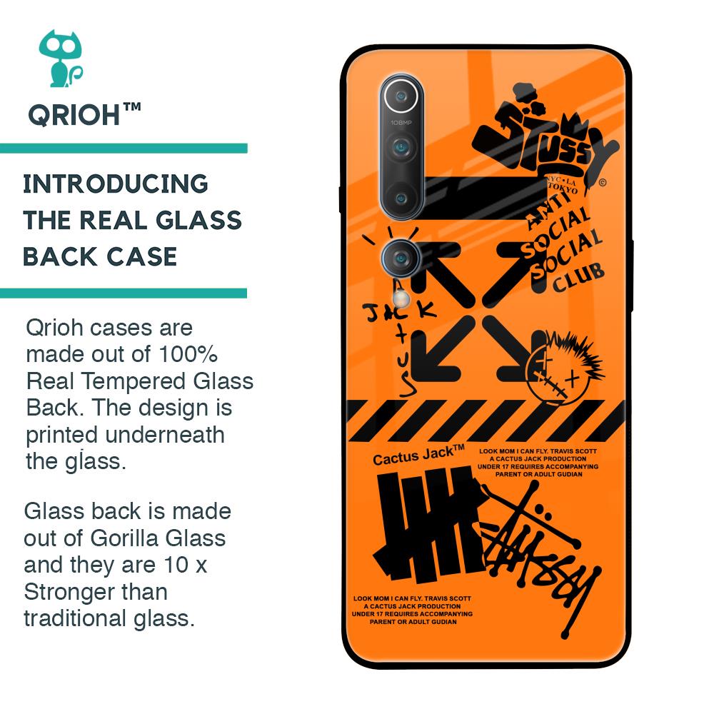 Anti Social Club Glass Case for Xiaomi Mi 10 Pro
