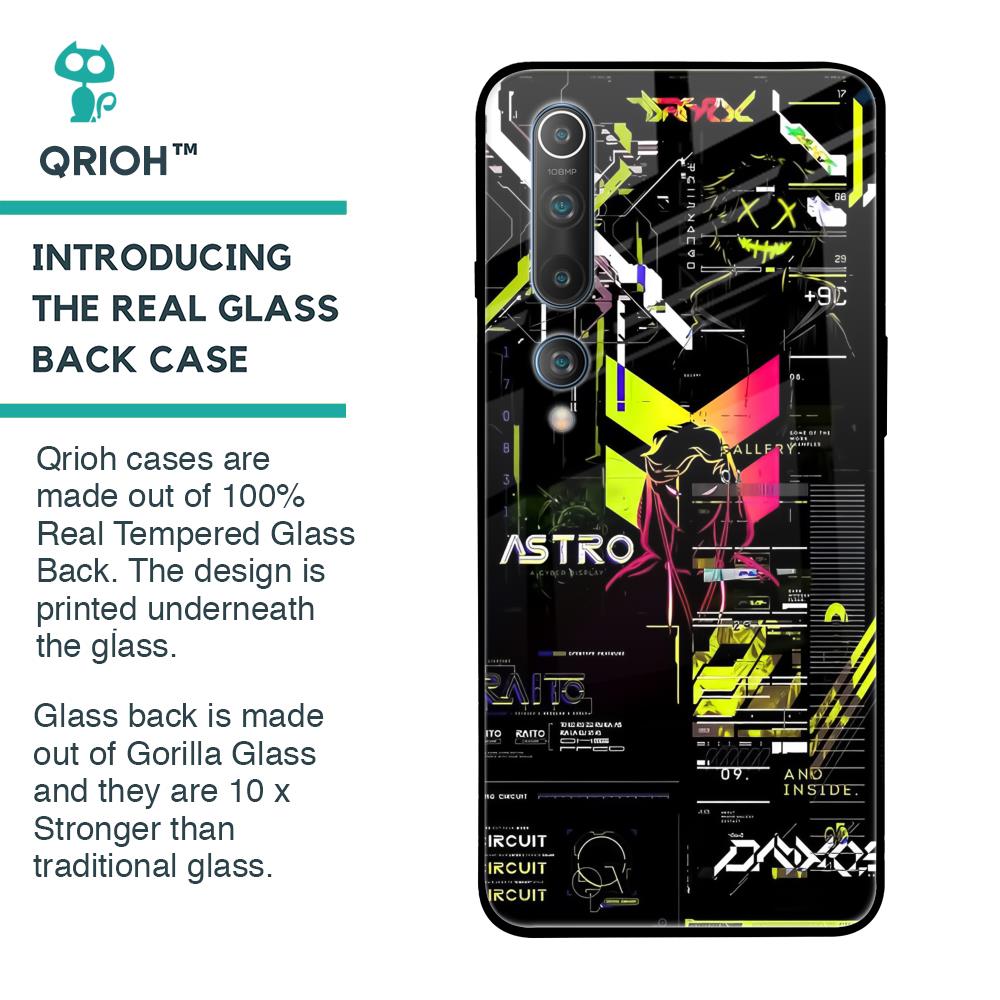 Astro Glitch Glass Case for Xiaomi Mi 10 Pro