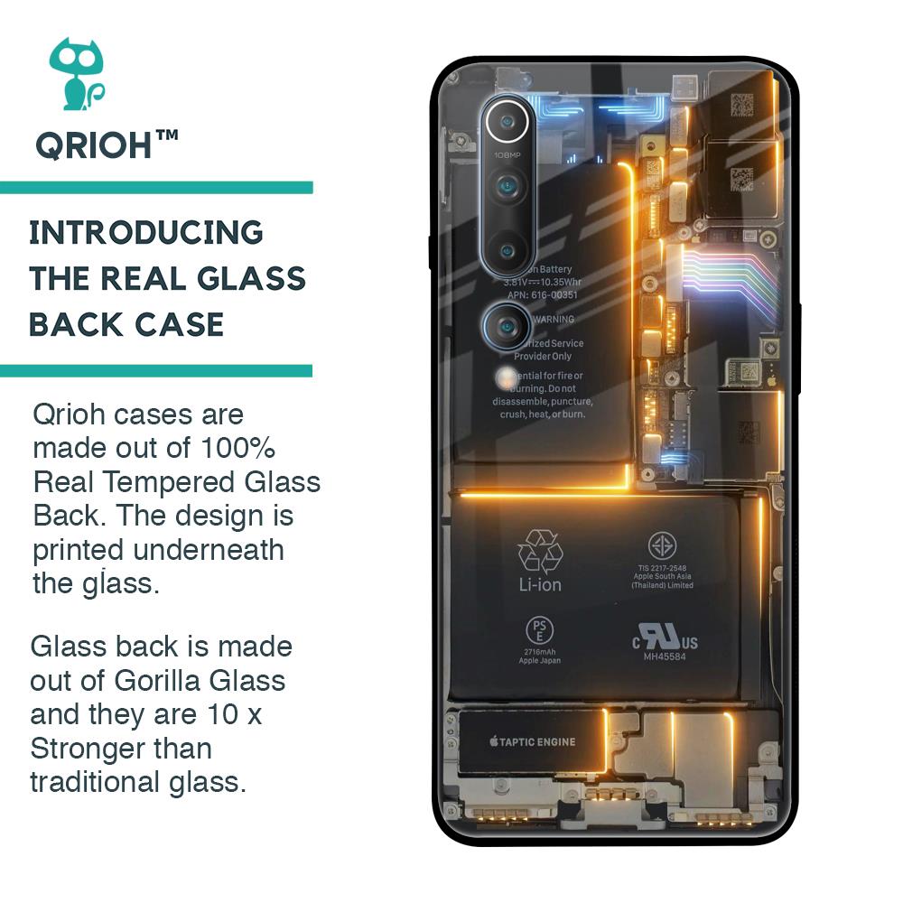Glow Up Skeleton Glass Case for Xiaomi Mi 10 Pro