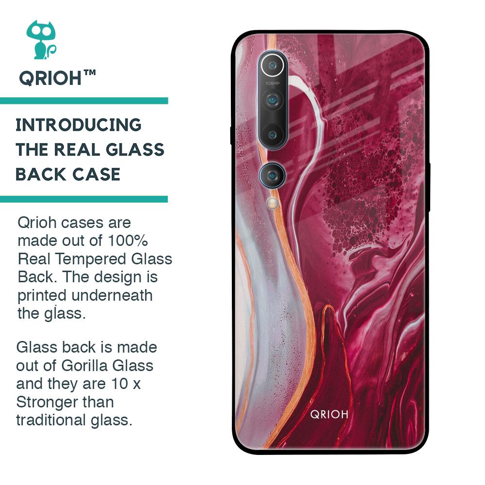 Crimson Ruby Glass Case for Xiaomi Mi 10 Pro