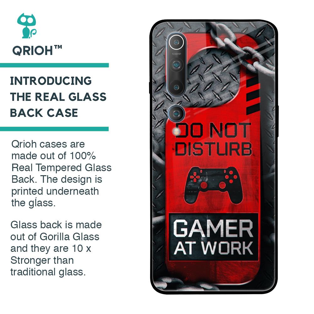 Do No Disturb Glass Case For Xiaomi Mi 10 Pro