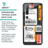 Cool Barcode Label Glass case For Xiaomi Mi 10 Pro