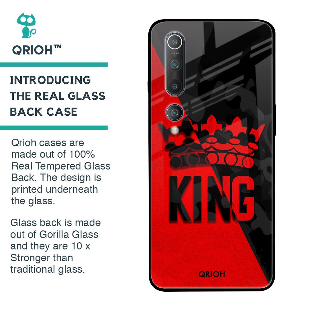 I Am A King Glass Case for Xiaomi Mi 10 Pro