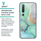 Green Marble Glass case for Xiaomi Mi 10 Pro