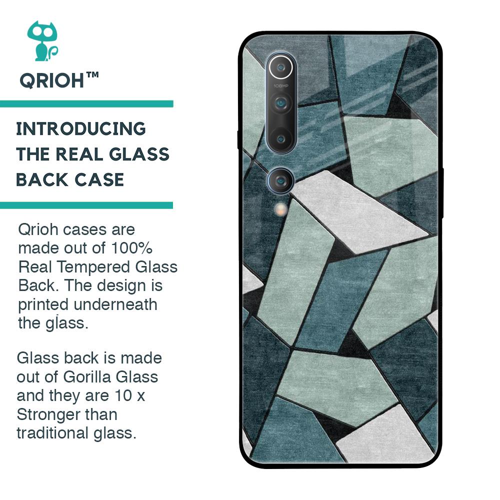 Abstact Tiles Glass Case for Xiaomi Mi 10 Pro