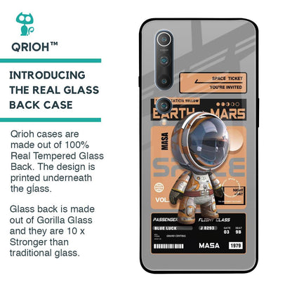 Space Ticket Glass Case for Xiaomi Mi 10 Pro