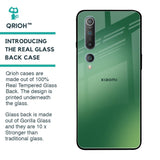 Green Grunge Texture Glass Case for Xiaomi Mi 10 Pro