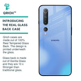Vibrant Blue Texture Glass Case for Xiaomi Mi 10 Pro