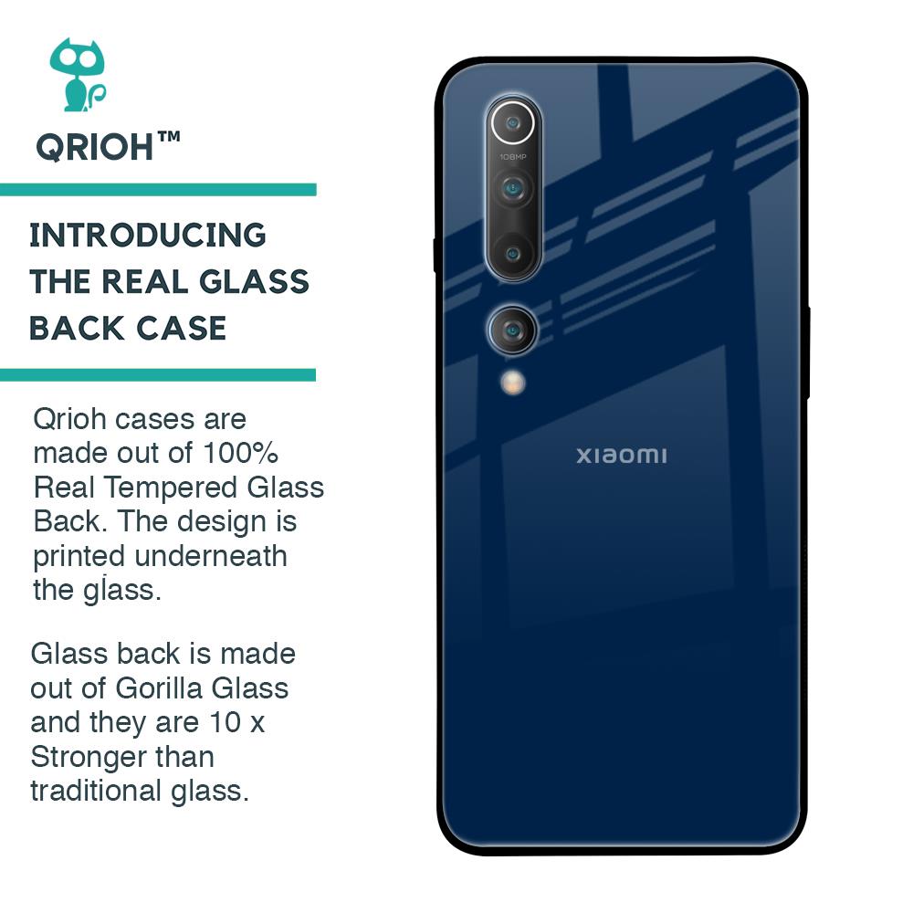 Royal Navy Glass Case for Xiaomi Mi 10 Pro