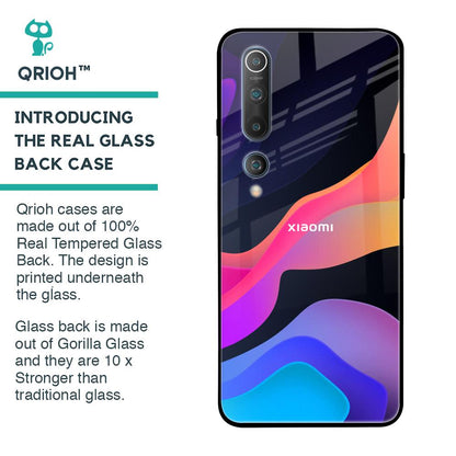Colorful Fluid Glass Case for Xiaomi Mi 10 Pro