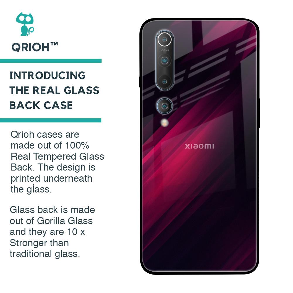 Razor Black Glass Case for Xiaomi Mi 10 Pro