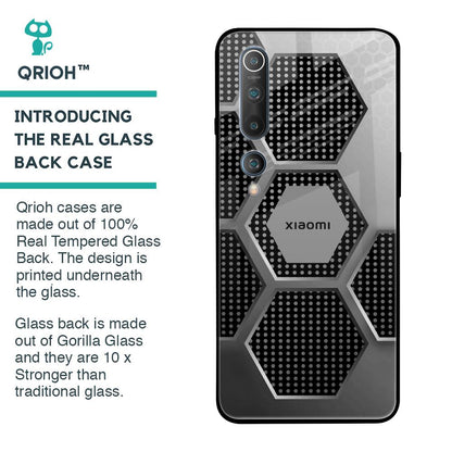Hexagon Style Glass Case For Xiaomi Mi 10 Pro