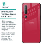 Solo Maroon Glass case for Xiaomi Mi 10 Pro