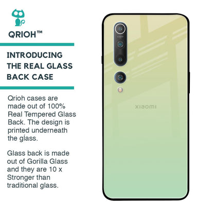 Mint Green Gradient Glass Case for Xiaomi Mi 10 Pro