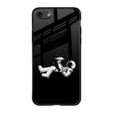 Space Traveller iPhone SE 2020 Glass Back Cover Online