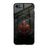 Lord Hanuman Animated iPhone SE 2020 Glass Back Cover Online