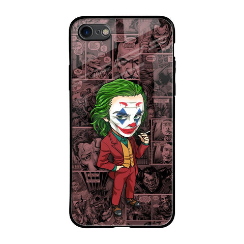 Joker Cartoon iPhone SE 2020 Glass Back Cover Online