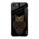 Golden Owl iPhone SE 2020 Glass Back Cover Online