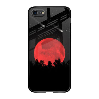 Moonlight Aesthetic iPhone SE 2020 Glass Back Cover Online